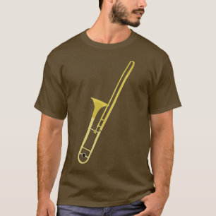 Drawing of a Trombone T-Shirt
