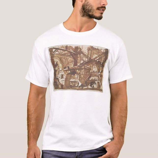 Drawing of an Imaginary Prison T-Shirt (Front)