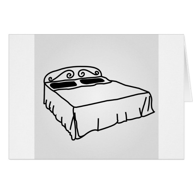 Drawing of bedroom furniture (Front Horizontal)