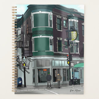Drawing of Downtown Madison, Wisconsin Planner