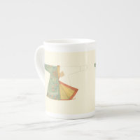 Drawing of Half-Finished Kimono