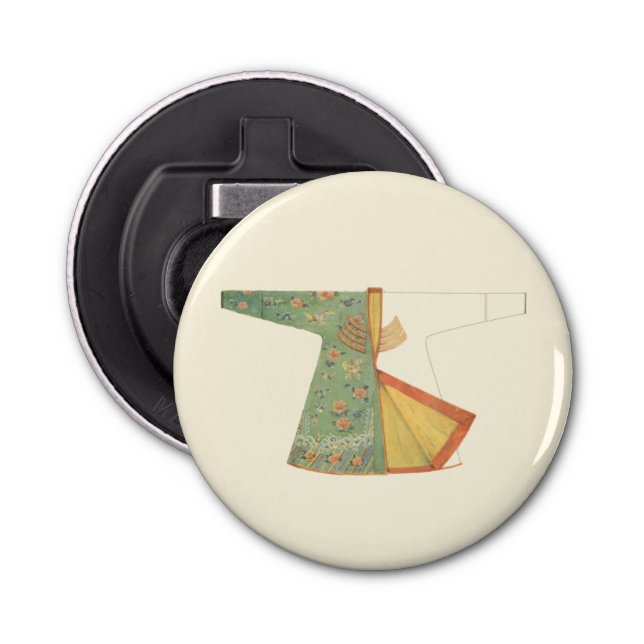 Drawing of Half-Finished Kimono Bottle Opener (Front)