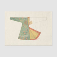 Drawing of Half-Finished Kimono