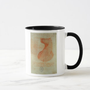Drawing of the Ironwork Casting Mould Mug