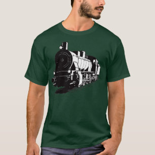Drawing of the old locomotive 1 T-Shirt