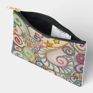 drawing spiral accessory pouch