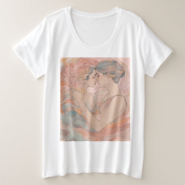 Drawings  Artistic T-Shirt Collection Plus Size T-Shirt (Design Front)