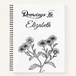 Drawings by notebook