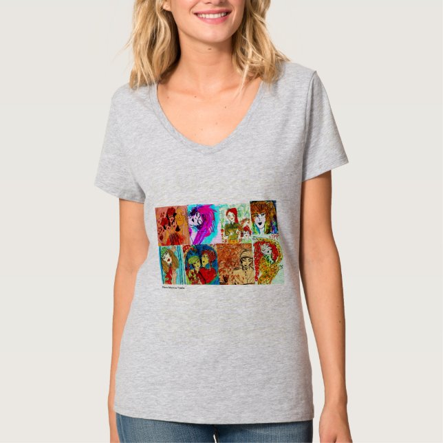 Drawings of Rose T-Shirt (Front)