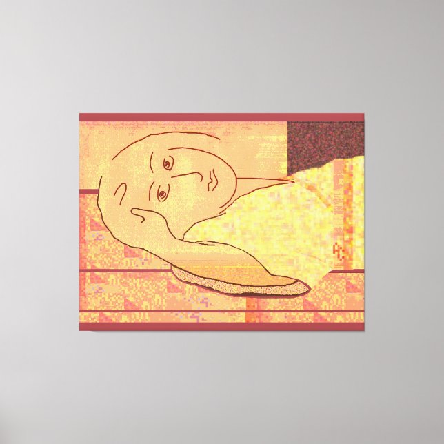 Drawn for Matisse Canvas Print (Front)