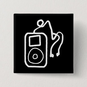 Drawn iPod Black Button