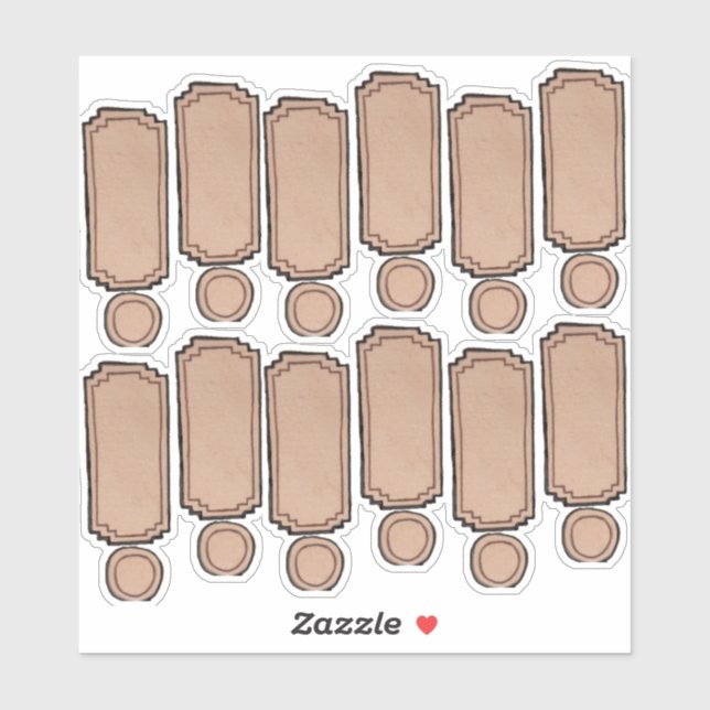 Drawn & Painted Bottle Labels d3 Sheet (Sheet)