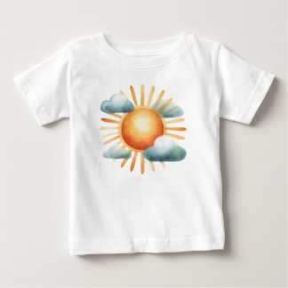 Drawn Sun Baby T-Shirt