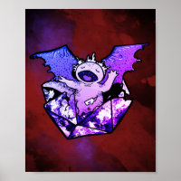 Draxolotyl Hatchling Poster
