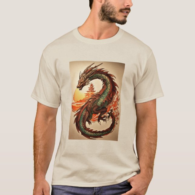 "Drayagan's Mark: Mystical Enigma Tee" T-Shirt (Front)