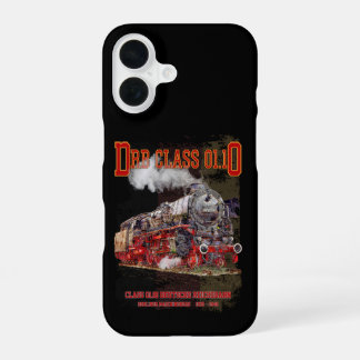 DRB Class 01.10 Steam Train. Deutsche Reichsbahn iPhone 16 Case