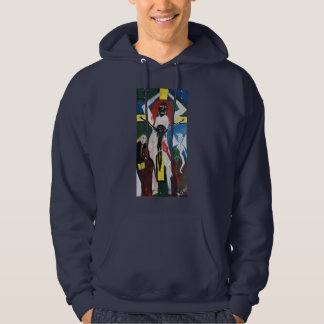 DREAD AS RED HEAD JESUS HOODIE