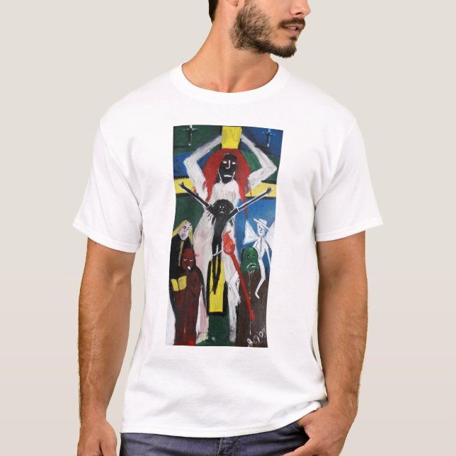 DREAD AS RED HEAD JESUS T-Shirt (Front)