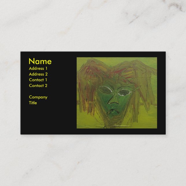 DREAD CHEMIST BUSINESS CARD (Front)