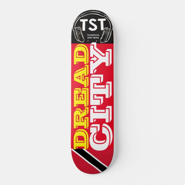 DREAD CITY Skateboard (Front)