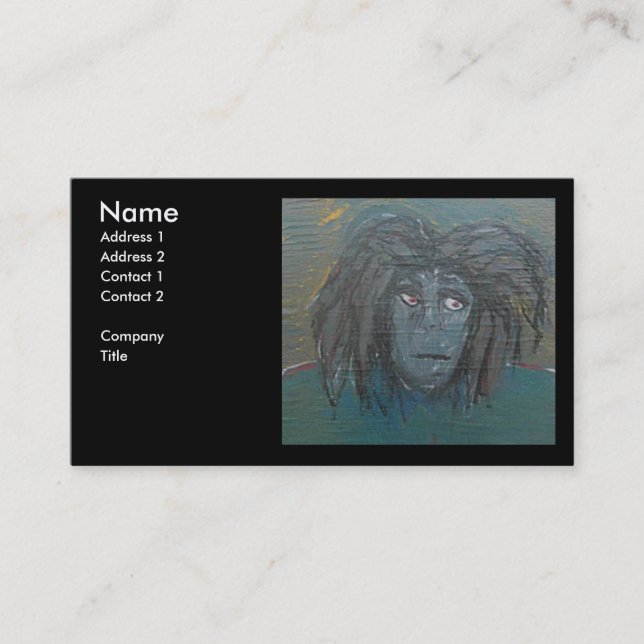 DREAD COURIER BUSINESS CARD (Front)