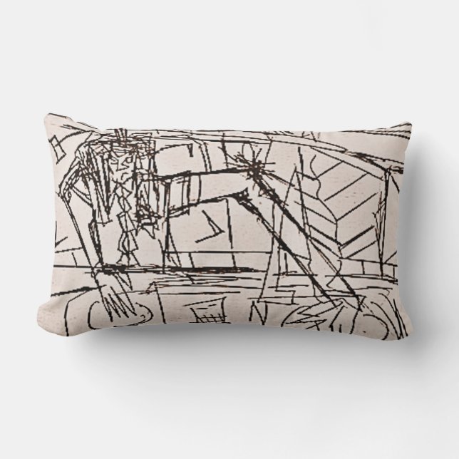 DREAD DJ LUMBAR CUSHION (Front)
