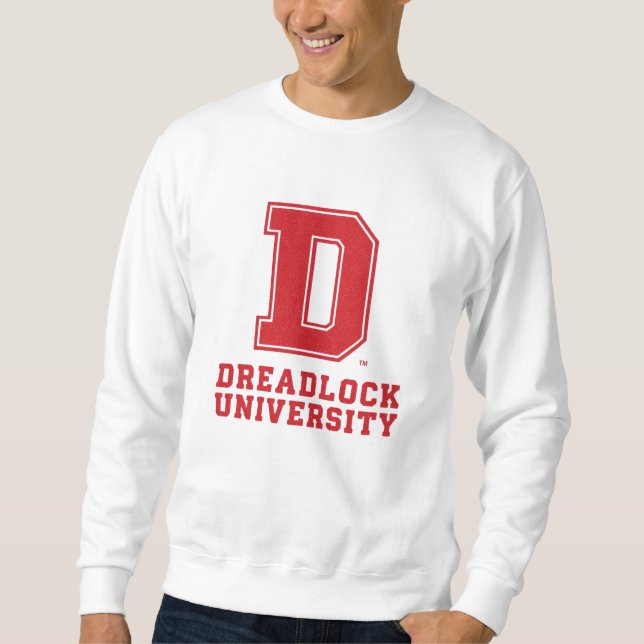 Dreadlock Appreciation Black Hair College Pullover (Front)