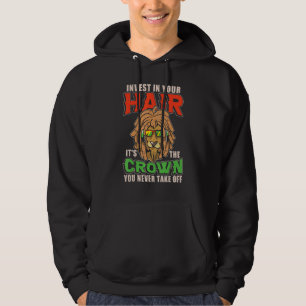 Dreadlock Hairstyle Rastafari Loc'd Up Afro   Hair Hoodie