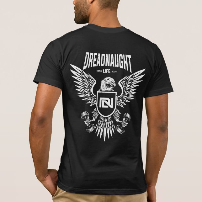 Dreadnaught Eagle Logo (DN) T-Shirt (Back)