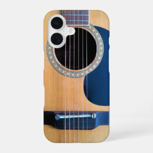 Dreadnought Acoustic 6-String Guitar Artist Design iPhone 16 Case