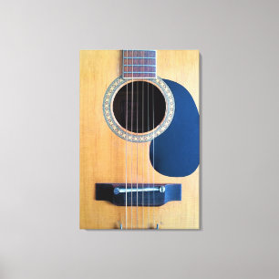 Dreadnought Acoustic Guitar Canvas Print
