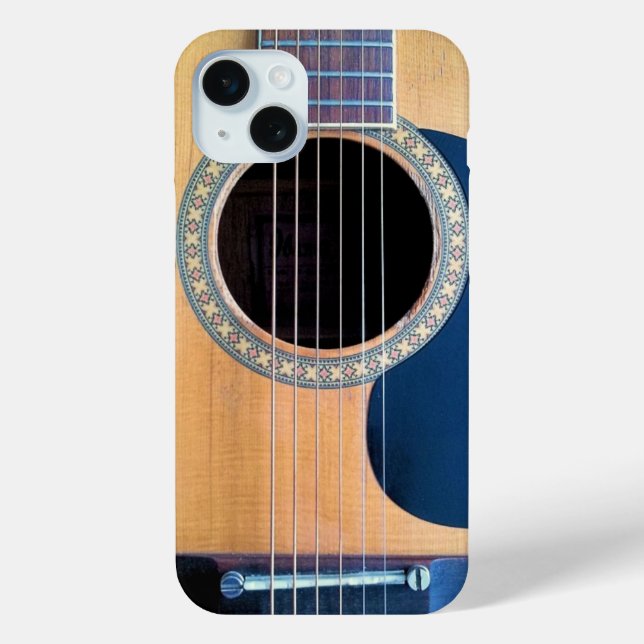 Dreadnought Acoustic Guitar Case-Mate iPhone Case (Back)