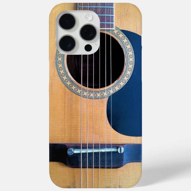 Dreadnought Acoustic Guitar Case-Mate iPhone Case (Back)