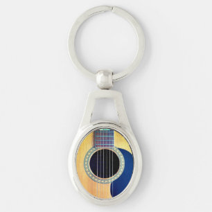 Dreadnought Acoustic Guitar Key Ring
