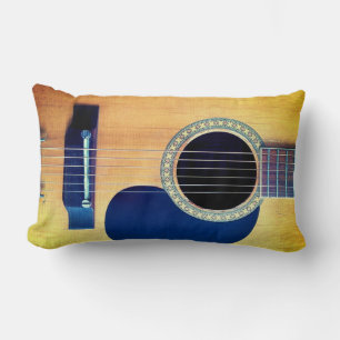 Dreadnought Acoustic Guitar Lumbar Cushion