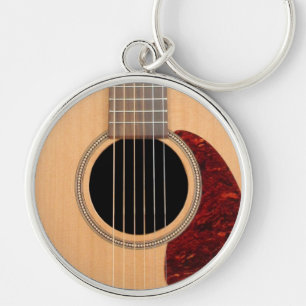 Dreadnought Acoustic six string Guitar Key Ring