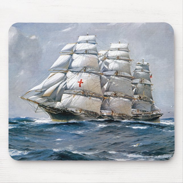 Dreadnought Sailing Clipper Mouse Pad (Front)