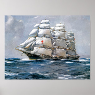 Dreadnought Sailing Clipper Poster