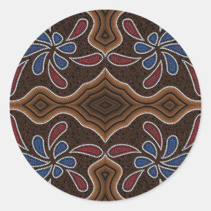 Dream 4 classic round sticker