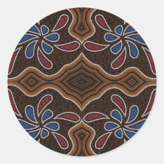 Dream 4 classic round sticker