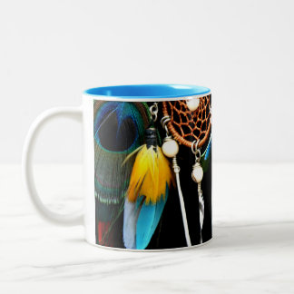 Dream A Little Dream Of Me. Two-Tone Coffee Mug