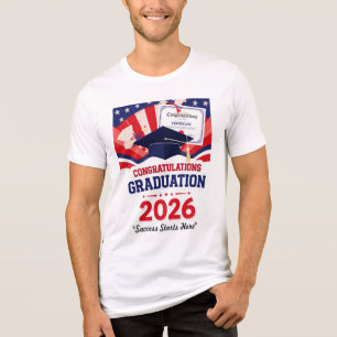 "Dream Achieve Graduate" Tri-Blend Shirt