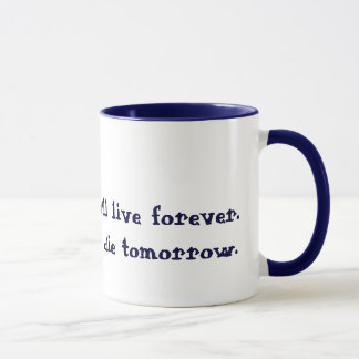Dream and Live Mug