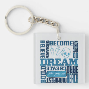 Dream - ASL Design Key Ring
