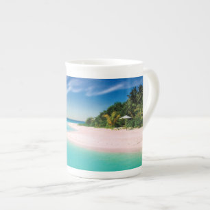 Dream Beach   Bone China Mug