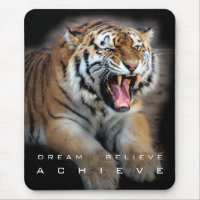Dream Believe Achieve Motivational Quote Vertical