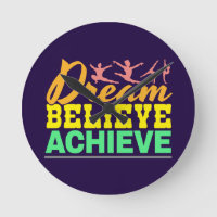 Dream Believe Quote - Women's Gymnastics 