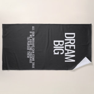 Dream Big Beach Towel