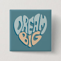 Dream Big: Blue Heart of Success