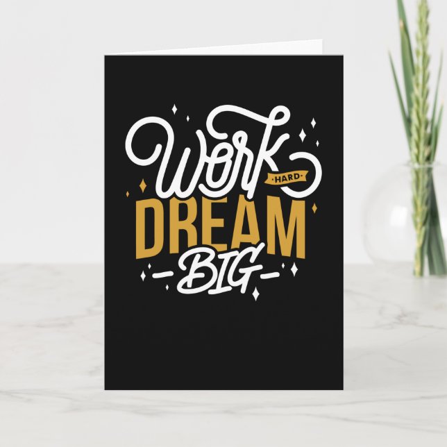 Dream Big Card (Front)